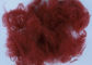 Polyester-Spinnfaser-Masse 3D*28MM des Wein-Rot-PSF mit freien Proben